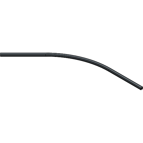 Curved Track 45° - Radius 100 cm