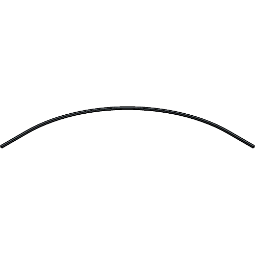 Curved Track 90° - Radius 200 cm