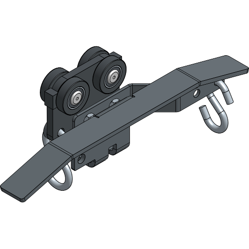 Short Overlap Master Carrier with Ski