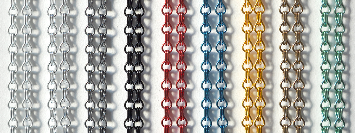 Aluminum discount chain curtain