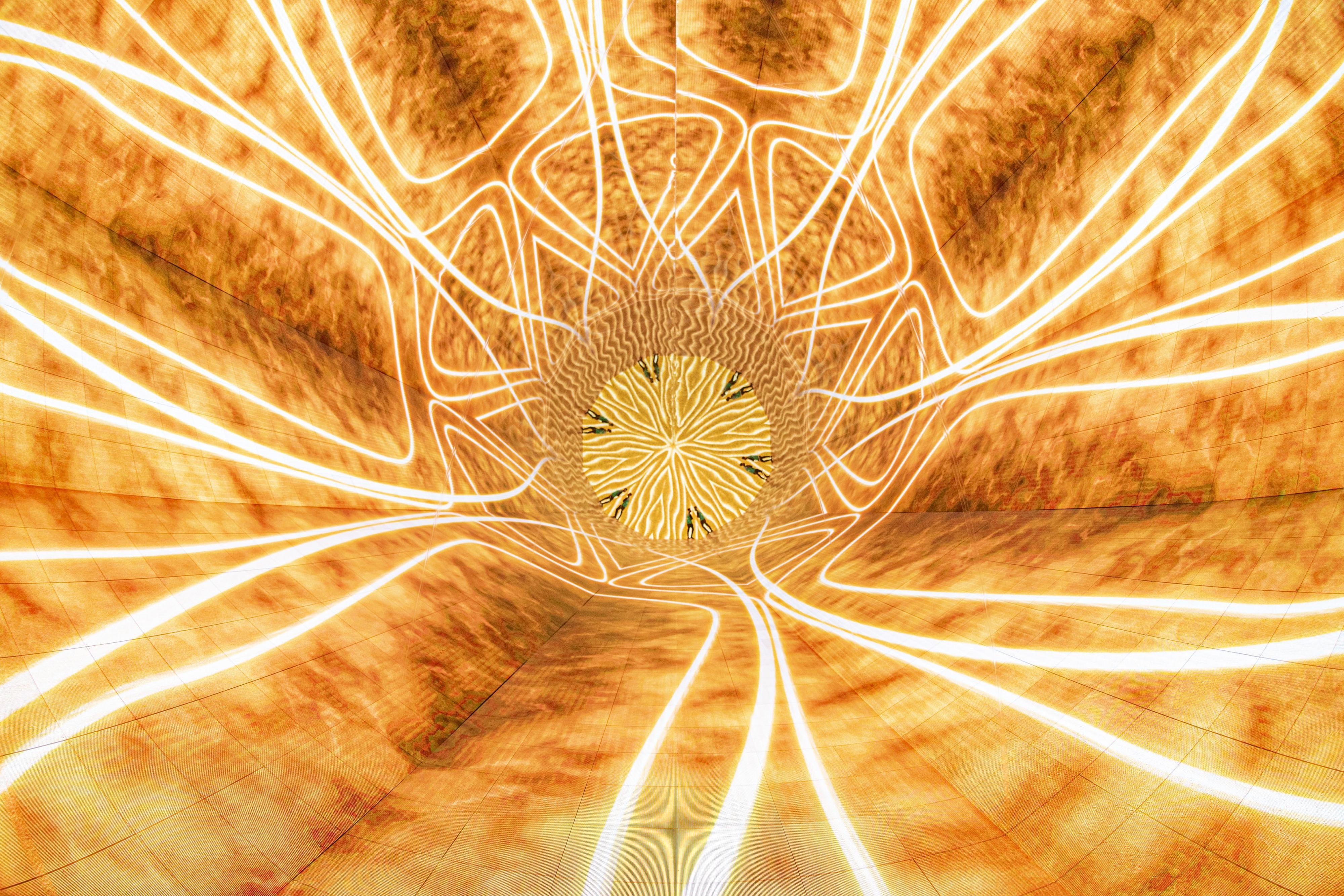 LEAPscape - mirror foil kaleidoscope