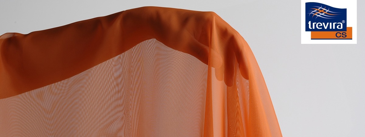 Voile CS Colour - inherently flame retardant voile