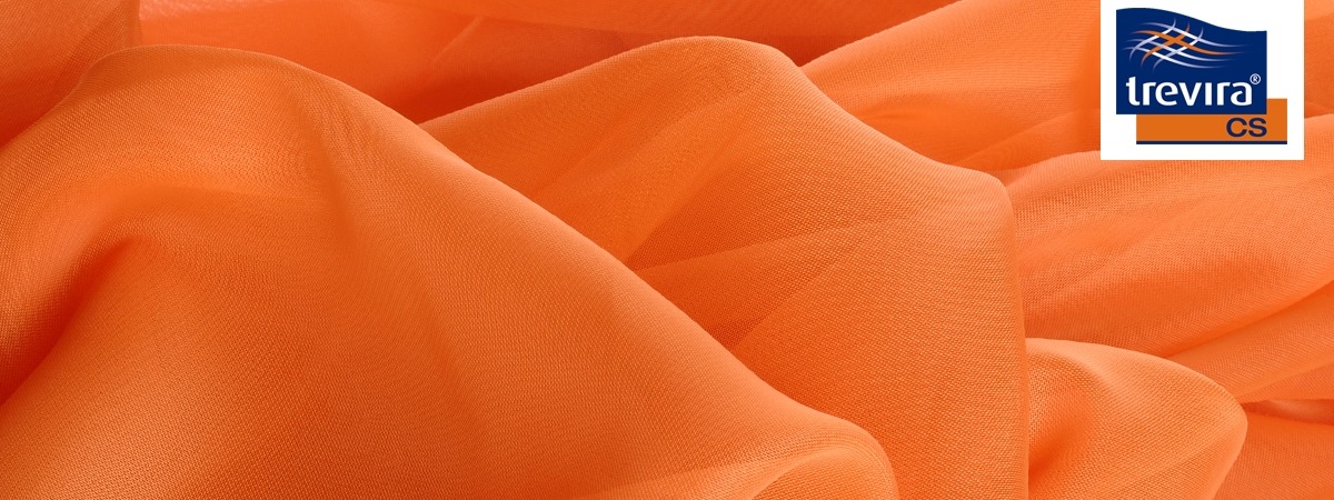 Voile CS Colour - inherently flame retardant voile