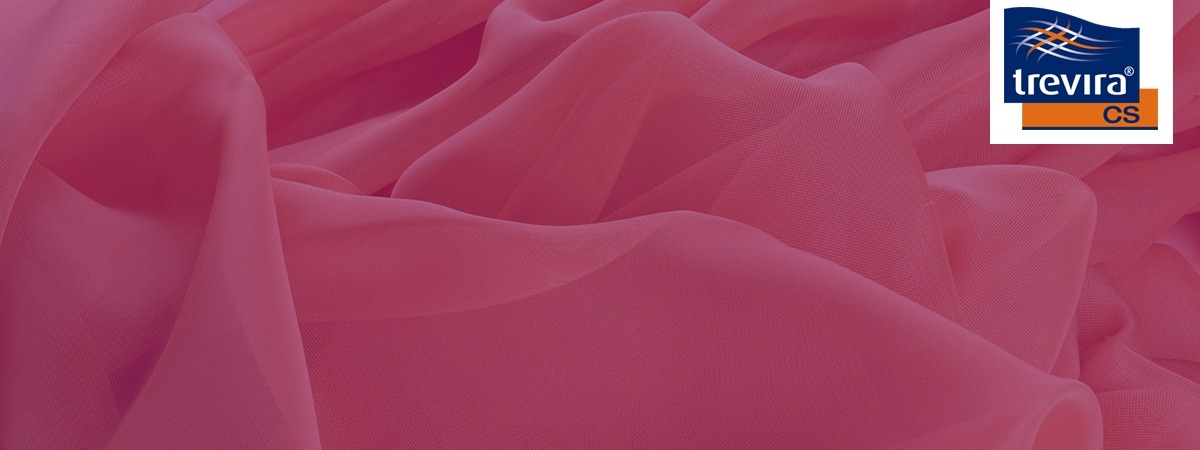Voile CS Colour - inherently flame retardant voile