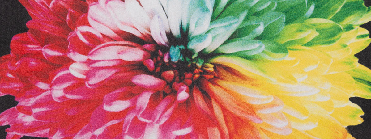 PolarisVoile CS Print - printed sheer fabric