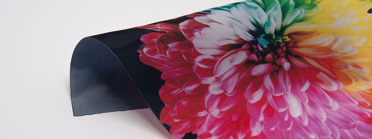 PolarisVoile CS Print - printed sheer fabric