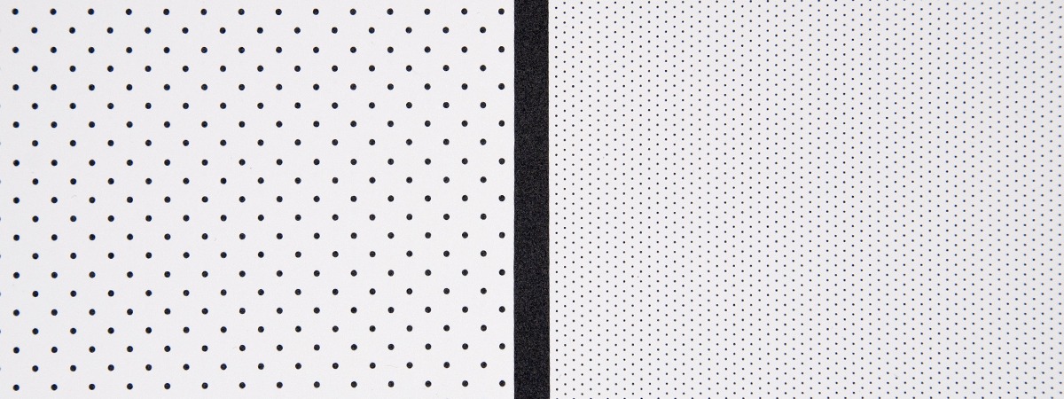 FP Supermat Perforato and MicroPerforato - front projection screen