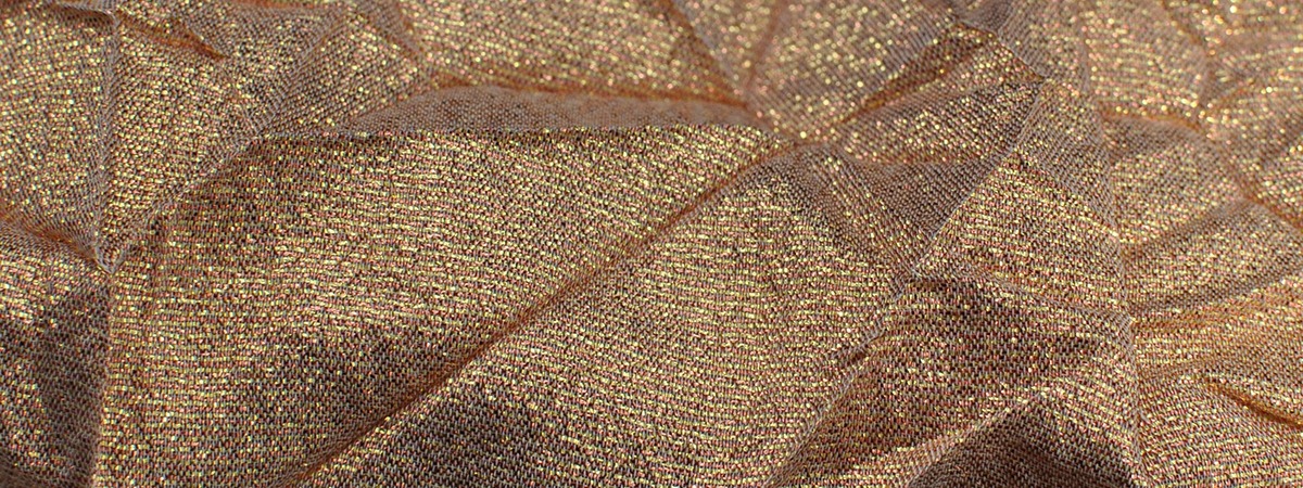 Metallic Spark Crunch - glitter fabric