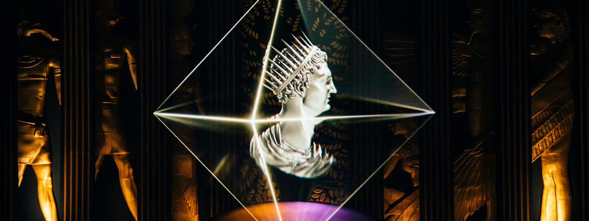 MAD Madrid Artes Digitales ShowTex GiantMirror Heavy for Cleopatra the Immersive Exhibition