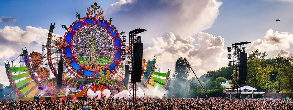 Mysteryland - stretch fabric