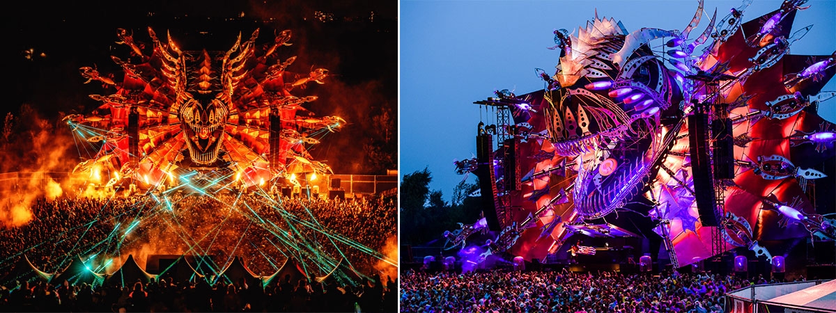 Mysteryland - stretch fabric