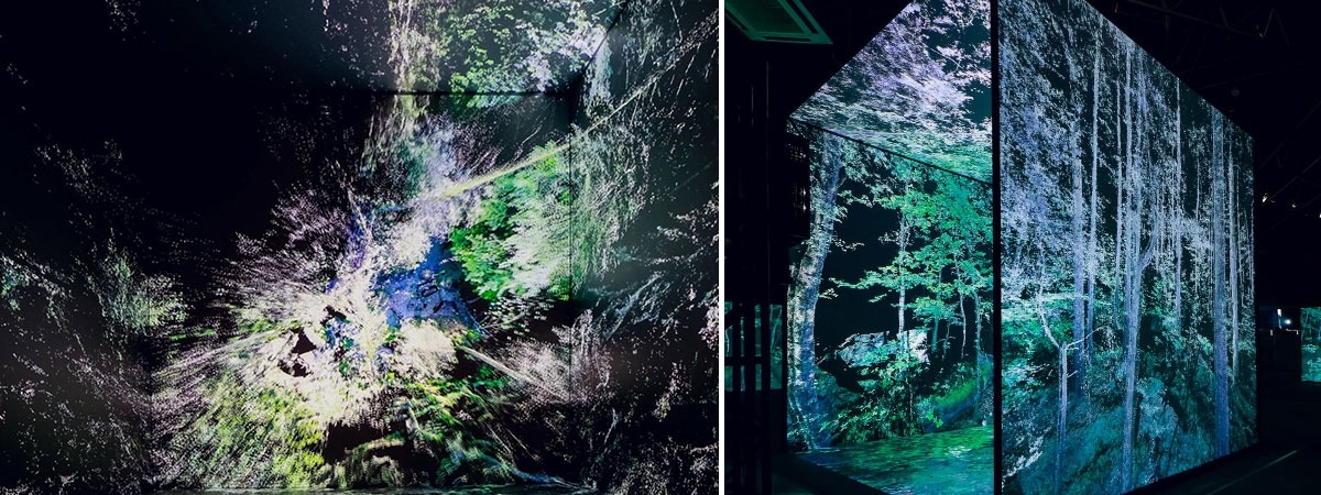 ShowTex projection screen for OCT Loft Creative Festival