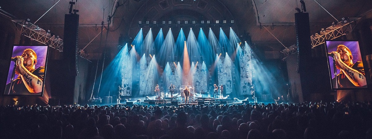 Rag’n’Bone Man - printed backdrop