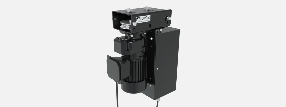 Rope Drive Standard motorised track control by ShowTex