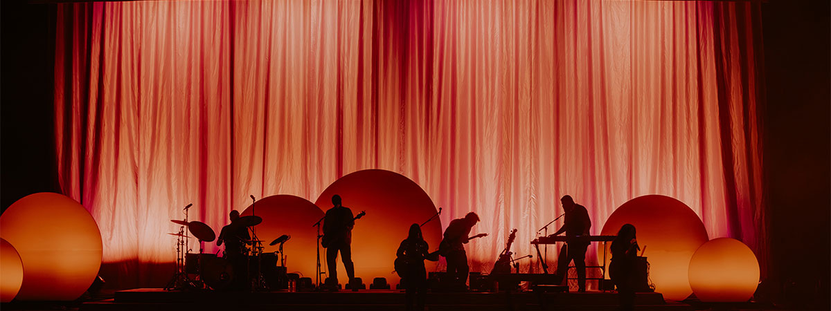 ShowTex DekoTaft, Blackout Double Print, Universal 250 Print, PolyStretch P8 CS Matt Print, DecoFloor Print for M2M - The Better Endings Tour