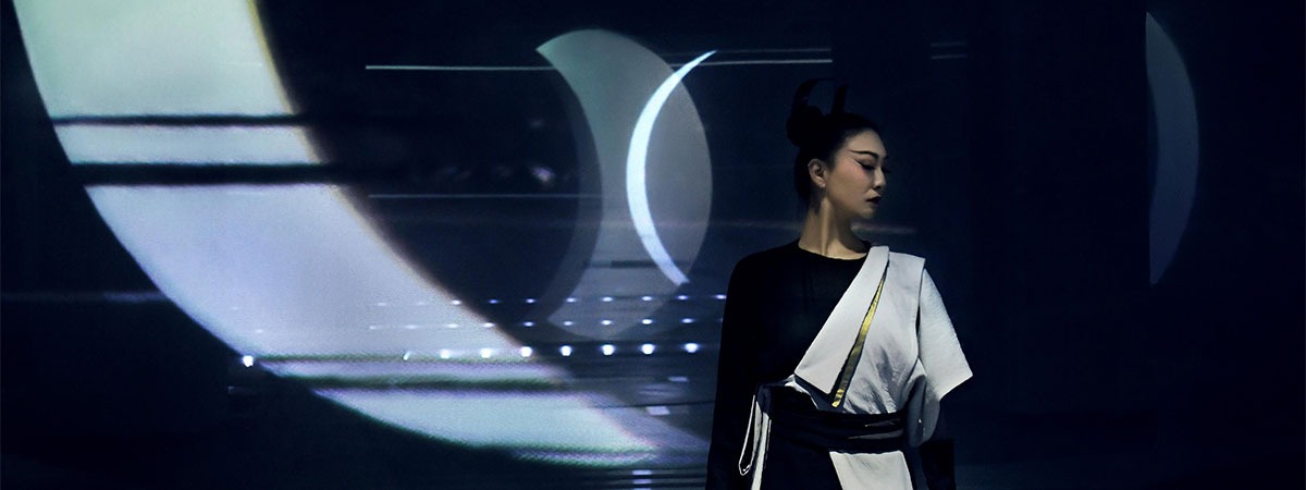 ShowTex hologram scrim for Mount Laojunshan