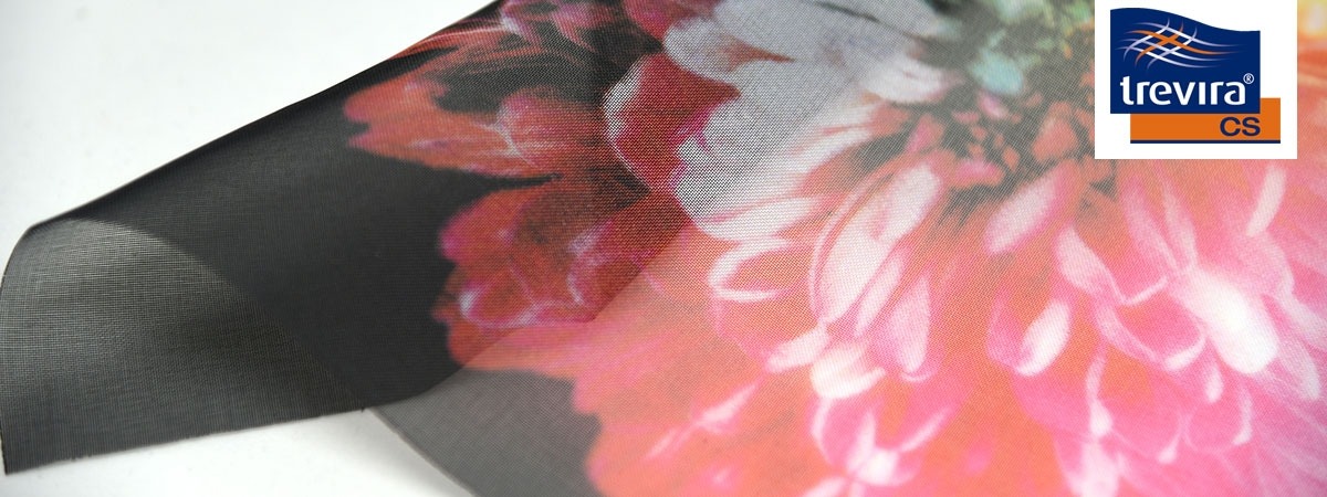 Voile CS Print - printed sheer fabric