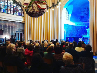 Enhancing acoustics at music chapel with ShowTex drapes