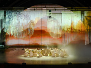 ShowTex Spaghetti Budget, Voile CS, GobelinTulle for Chinese Valentine Show