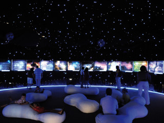 ShowTex ShowLED Classic backdrop for exhibition
