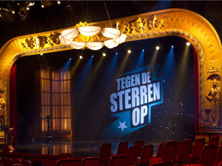 ShowTex ShowLED Classic backdrop for TV Show Tegen de Sterren op