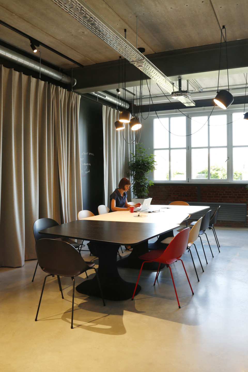 Dok Gent Acoustic Wool Serge Panne Curtains by ShowTex