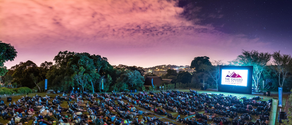 The Galileo Project - Touring open air cinema - Outdoor projection screen
