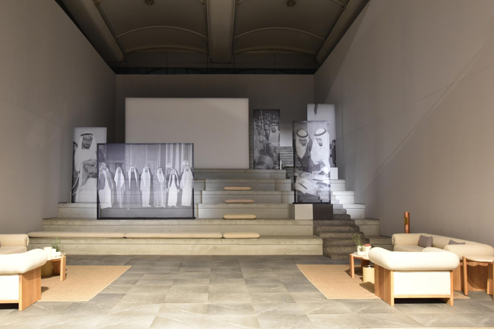 Projection screens dress up Majalis at UAE National Day