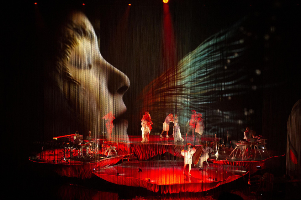 ShowTex Spaghetti Event, GobelinTulle for Björk