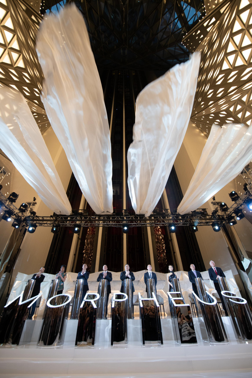 ShowTex DekoSilk, HiSpeed Reveal for Morpheus Macau Hotel