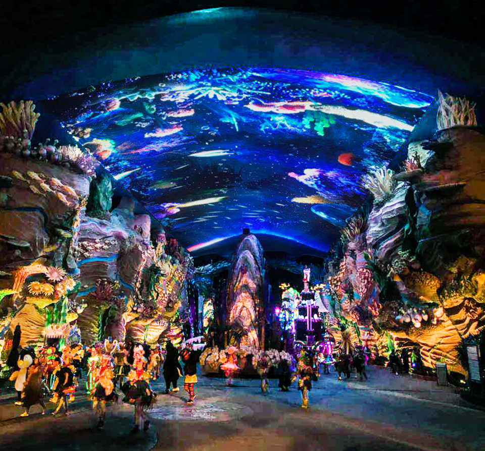 ShowTex StretchTulle, Molton for CCTV Spring Festival Gala