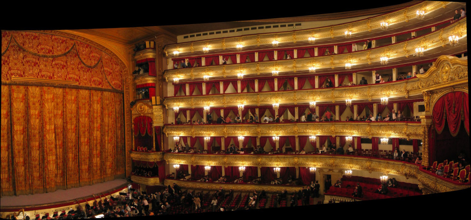 Showtex Molton, FP XL Mesh, Satinac for Bolshoi Theatre