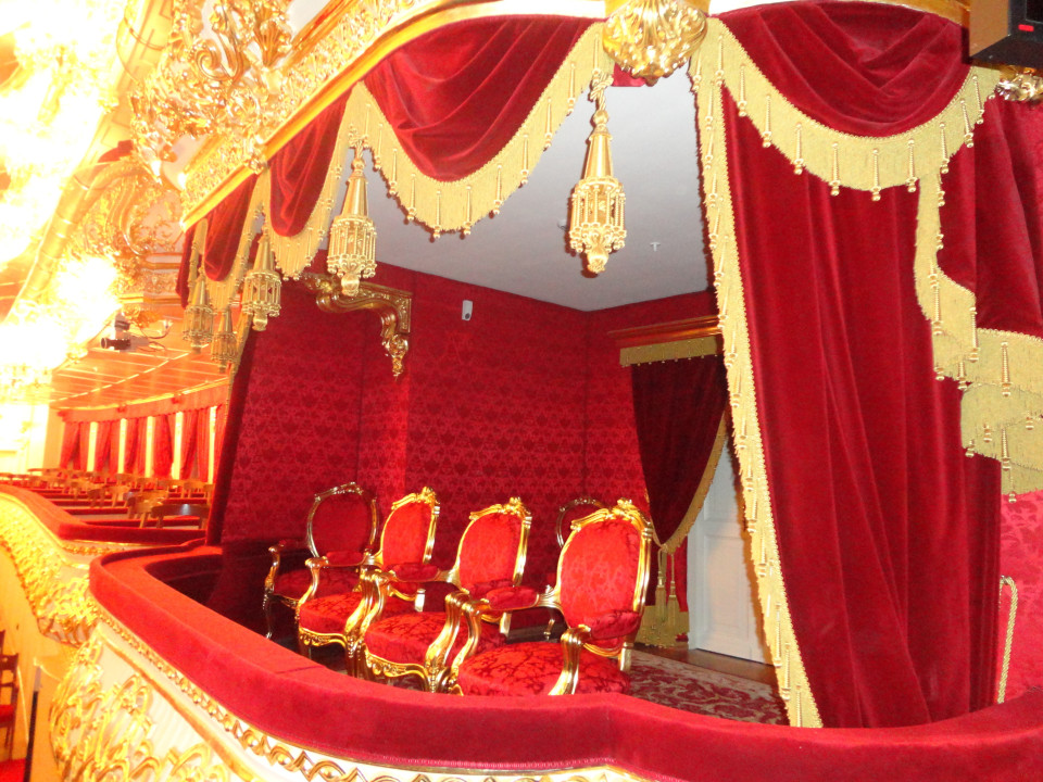 Showtex Molton, FP XL Mesh, Satinac for Bolshoi Theatre
