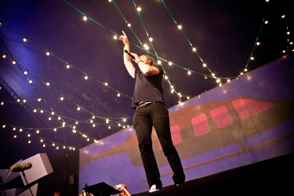 ShowTex Juncko, Spinnaker CS, PolyStretch, SuperMirror for Pukkelpop 2012