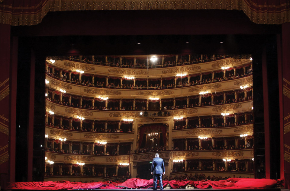 Showtex Molton, GiantMirror for Teatro Alla Scala