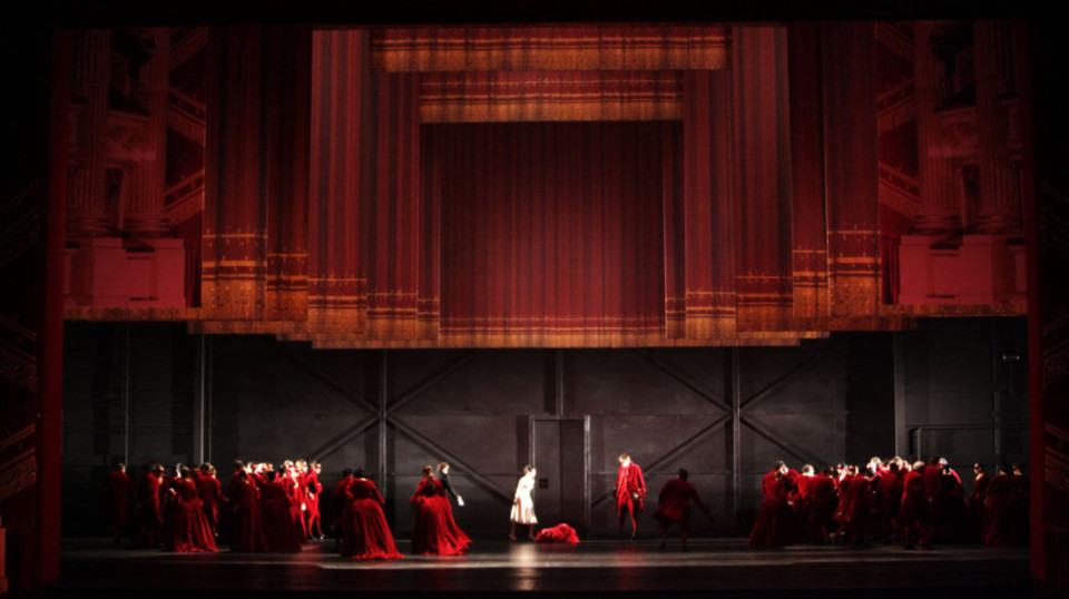 Showtex Molton, GiantMirror for Teatro Alla Scala