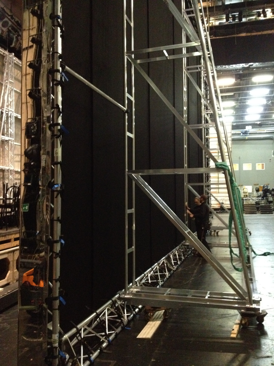 Showtex Molton, GiantMirror for Teatro Alla Scala