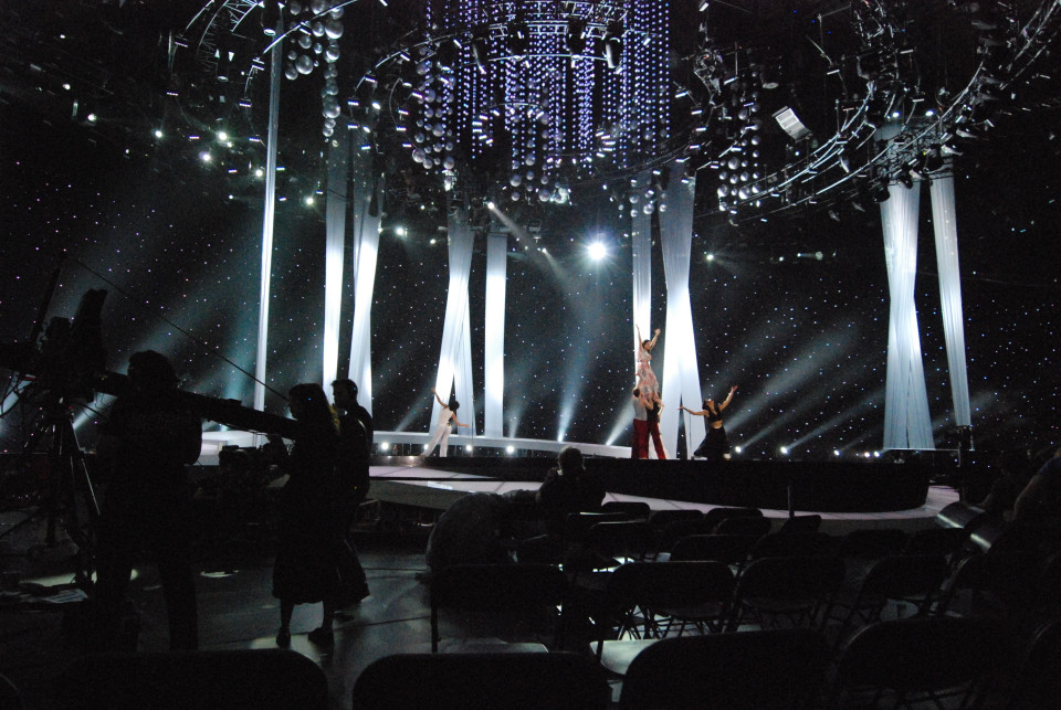 ShowTex Molton CS, ShowLED Chameleon, DekoSilk, DekoTaft, Choucroute Heavy, Kabuki 50, PolyStretch for Eurovision 2010