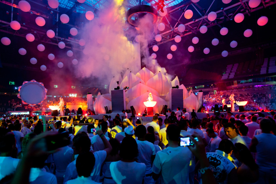 ShowTex Inflatable Projection Sphere for Sensation Amsterdam