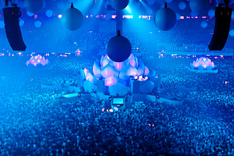 ShowTex Inflatable Projection Sphere for Sensation Amsterdam