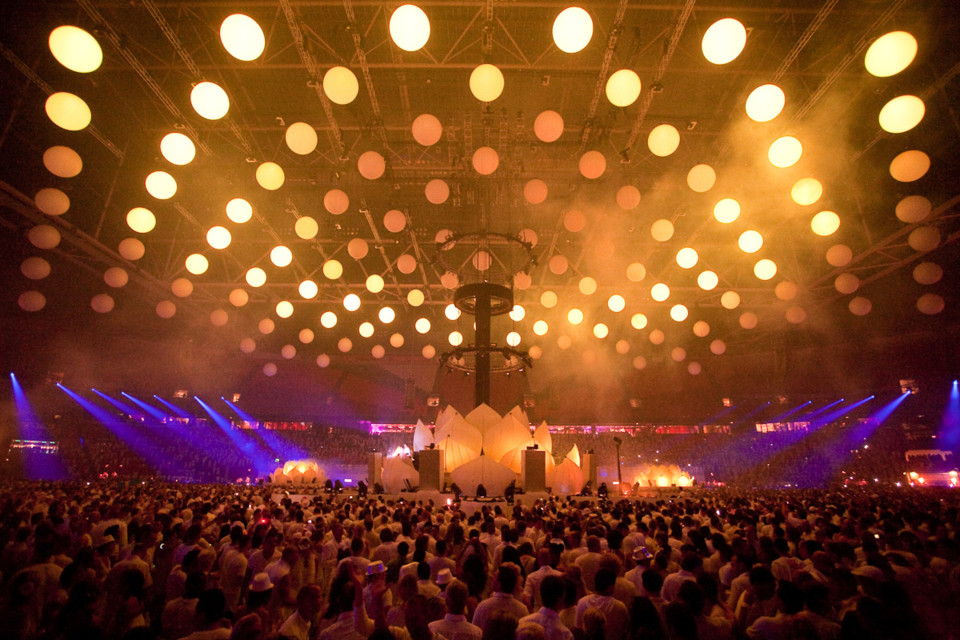 ShowTex Inflatable Projection Sphere for Sensation Amsterdam