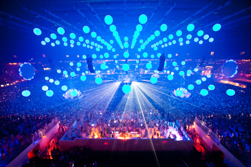 ShowTex Inflatable Projection Sphere for Sensation Amsterdam