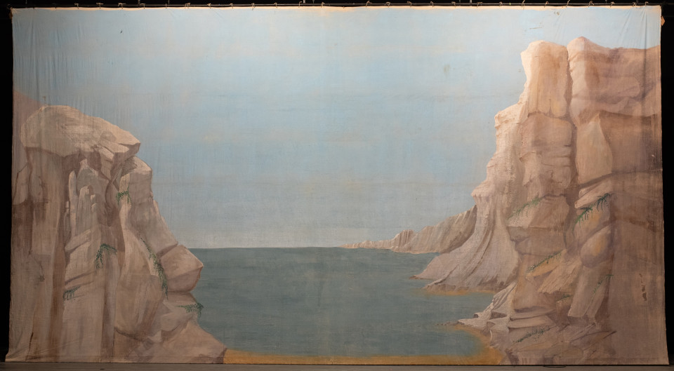 ShowTex rental painted backdrop