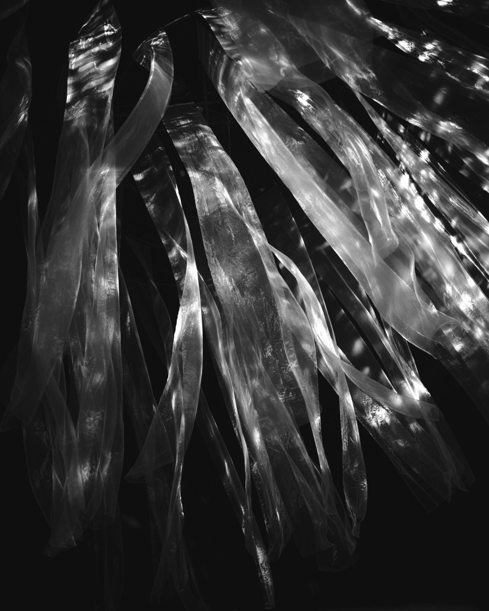 ShowTex GiantMirror, DekoMolton, Backlit Delux Print, RP Off-White, FP High Contrast, FeatherSilk for Nakheel Palm Jebel Ali Launch