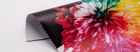 Backlit DeLux Print - printed fabric