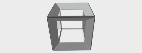 Cube Frame - aluminium frame