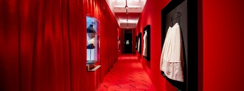 ShowTex Satinac, GiantMirror, ScreenFrame for Modemuseum Hasselt
