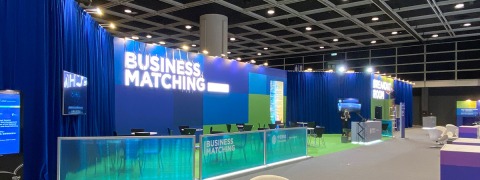 Rental fabrics by ShowTex add eco-friendly touch to international congress