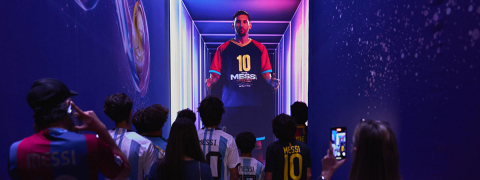 ShowTex BellaVista, Blackout Double, DanceCarpet Duplex Print, DanceCarpet Double for The Messi Experience