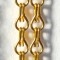 Golden chain curtain